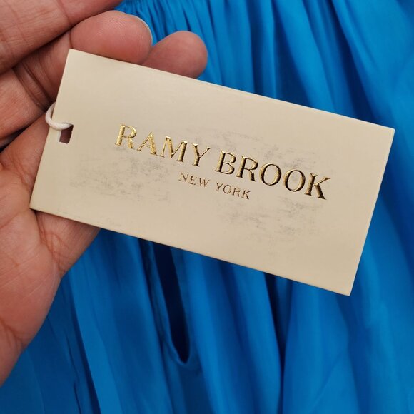 Ramy Brook Kylo Top Women Size Small NWT Flutter Sleeves Spring Summer Casual - Picture 5 of 16